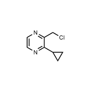 2-(Chloromethyl)-3-cyclopropylpyrazine|CS-1356512