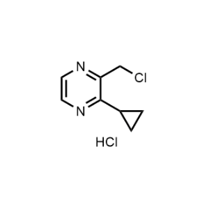 2-(Chloromethyl)-3-cyclopropylpyrazine hydrochloride|CS-1356513