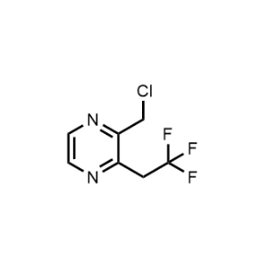 2-(Chloromethyl)-3-(2,2,2-trifluoroethyl)pyrazine|CS-1356514