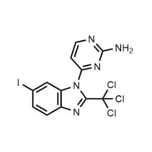 4-(6-Iodo-2-(trichloromethyl)-1H-benzo[d]imidazol-1-yl)pyrimidin-2-amine|CS-1356580