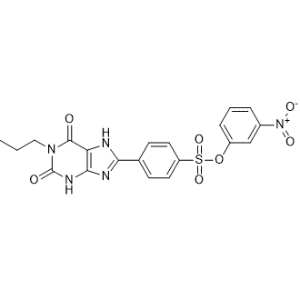 3-Nitrophenyl 4-(2,6-dioxo-1-propyl-2,3,6,7-tetrahydro-1H-purin-8-yl)benzenesulfonate|CS-1356586