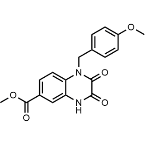 Methyl 1-(4-methoxybenzyl)-2,3-dioxo-1,2,3,4-tetrahydroquinoxaline-6-carboxylate|CS-1356594