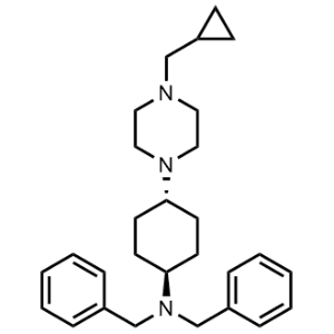 (1r,4r)-N,N-Dibenzyl-4-(4-(cyclopropylmethyl)piperazin-1-yl)cyclohexan-1-amine|CS-1356596