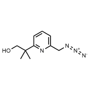 2-(6-(Azidomethyl)pyridin-2-yl)-2-methylpropan-1-ol|CS-1356622