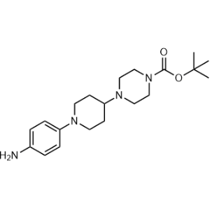tert-Butyl 4-(1-(4-aminophenyl)piperidin-4-yl)piperazine-1-carboxylate|CS-1356657