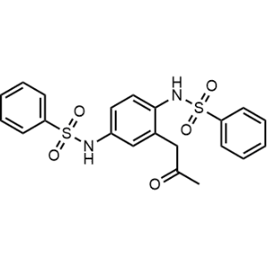 N,N'-(2-(2-Oxopropyl)-1,4-phenylene)dibenzenesulfonamide|CS-1356673