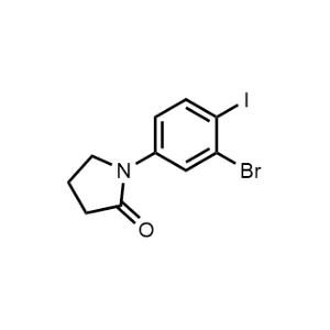 1-(3-Bromo-4-iodophenyl)pyrrolidin-2-one|CS-1356708