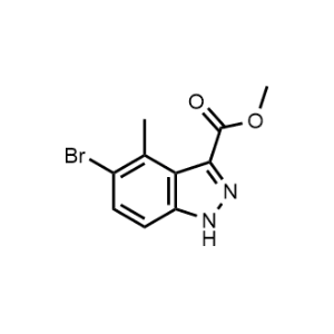 Methyl 5-bromo-4-methyl-1H-indazole-3-carboxylate|CS-1356711