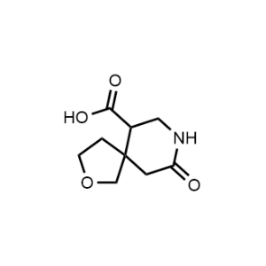 9-Oxo-2-oxa-8-azaspiro[4.5]decane-6-carboxylic acid|CS-1356730