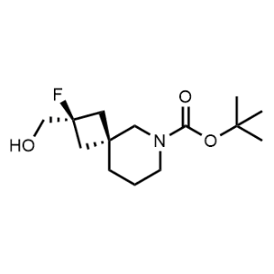 trans-tert-Butyl 2-fluoro-2-(hydroxymethyl)-6-azaspiro[3.5]nonane-6-carboxylate|CS-1356732
