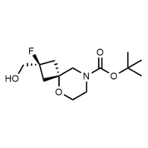 cis-tert-Butyl 2-fluoro-2-(hydroxymethyl)-5-oxa-8-azaspiro[3.5]nonane-8-carboxylate|CS-1356736