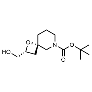 rel-tert-Butyl (2R,4S)-2-(hydroxymethyl)-1-oxa-6-azaspiro[3.5]nonane-6-carboxylate|CS-1356737