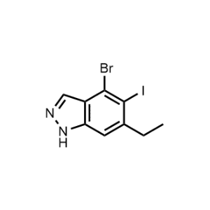 4-Bromo-6-ethyl-5-iodo-1H-indazole|CS-1356745