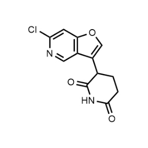 3-(6-Chlorofuro[3,2-c]pyridin-3-yl)piperidine-2,6-dione|CS-1356749