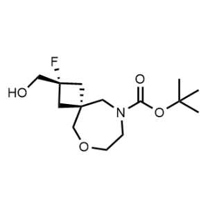 cis-tert-Butyl 2-fluoro-2-(hydroxymethyl)-6-oxa-9-azaspiro[3.6]decane-9-carboxylate|CS-1356750