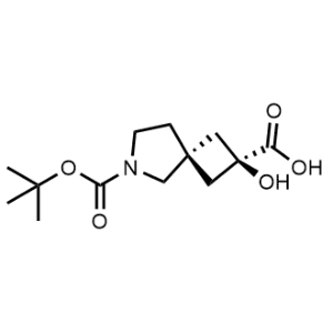 rel-6-(tert-Butoxycarbonyl)-2-hydroxy-6-azaspiro[3.4]octane-2-carboxylic acid|CS-1356765