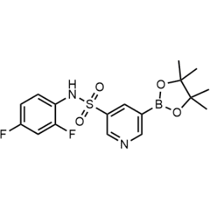 N-(2,4-Difluorophenyl)-5-(4,4,5,5-tetramethyl-1,3,2-dioxaborolan-2-yl)pyridine-3-sulfonamide|CS-1356819