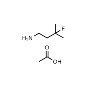 3-Fluoro-3-methylbutan-1-amine acetate|CS-1356827