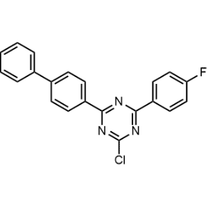 2-([1,1'-Biphenyl]-4-yl)-4-chloro-6-(4-fluorophenyl)-1,3,5-triazine|CS-1356847