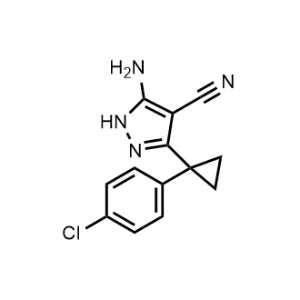5-Amino-3-(1-(4-chlorophenyl)cyclopropyl)-1H-pyrazole-4-carbonitrile|CS-1356854