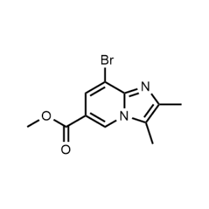 Methyl 8-bromo-2,3-dimethylimidazo[1,2-a]pyridine-6-carboxylate|CS-1356878