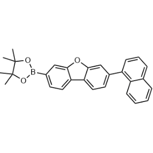 4,4,5,5-Tetramethyl-2-(7-(naphthalen-1-yl)dibenzo[b,d]furan-3-yl)-1,3,2-dioxaborolane|CS-1356894