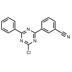 3-(4-Chloro-6-phenyl-1,3,5-triazin-2-yl)benzonitrile|CS-1356896