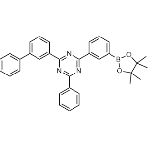 2-([1,1'-Biphenyl]-3-yl)-4-phenyl-6-(3-(4,4,5,5-tetramethyl-1,3,2-dioxaborolan-2-yl)phenyl)-1,3,5-triazine|CS-1356903