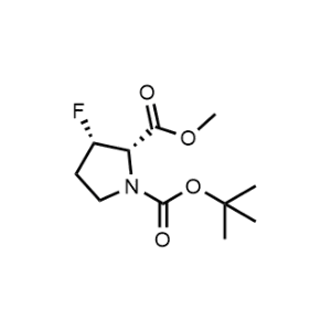 1-(tert-Butyl) 2-methyl (2S,3S)-3-fluoropyrrolidine-1,2-dicarboxylate|CS-1356908