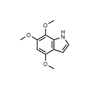 4,6,7-Trimethoxy-1H-indole|CS-1356923