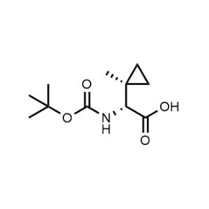 (R)-2-((tert-Butoxycarbonyl)amino)-2-(1-methylcyclopropyl)acetic acid|CS-1356932