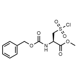 Methyl ((benzyloxy)carbonyl)(chlorosulfonyl)-D-alaninate|CS-1356940