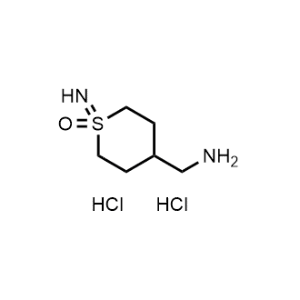 4-(Aminomethyl)-1-iminohexahydro-1l6-thiopyran 1-oxide dihydrochloride|CS-1356979