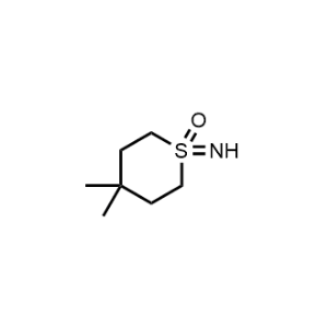 1-Imino-4,4-dimethylhexahydro-1λ6-thiopyran 1-oxide|CS-1356985