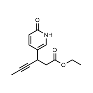 Ethyl 3-(6-oxo-1,6-dihydropyridin-3-yl)hex-4-ynoate|CS-1356997