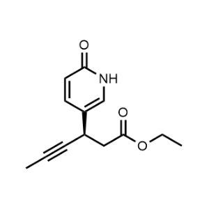 Ethyl (S)-3-(6-oxo-1,6-dihydropyridin-3-yl)hex-4-ynoate|CS-1356999