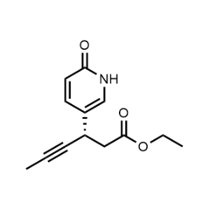 Ethyl (R)-3-(6-oxo-1,6-dihydropyridin-3-yl)hex-4-ynoate|CS-1357000