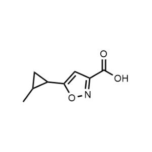 5-(2-Methylcyclopropyl)isoxazole-3-carboxylic acid|CS-1357005