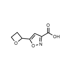 5-(Oxetan-2-yl)isoxazole-3-carboxylic acid|CS-1357014