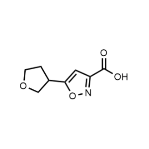 5-(Tetrahydrofuran-3-yl)isoxazole-3-carboxylic acid|CS-1357016