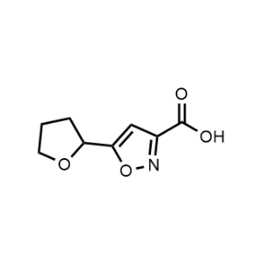 5-(Tetrahydrofuran-2-yl)isoxazole-3-carboxylic acid|CS-1357017