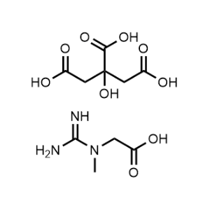 N-Carbamimidoyl-N-methylglycine compound with 2-hydroxypropane-1,2,3-tricarboxylic acid 1:1|CS-1357020