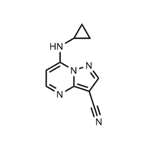 7-(Cyclopropylamino)pyrazolo[1,5-a]pyrimidine-3-carbonitrile|CS-1357059
