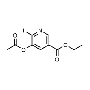 Ethyl 5-acetoxy-6-iodonicotinate|CS-1357072
