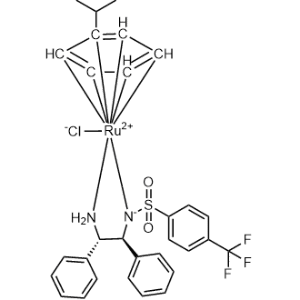 Chloro{[(1S,2S)-(+)-2-amino-1,2-diphenylethyl](4,-trifluoromethylbenzenesulfonyl)amido}(p-cymene)ruthenium(II)|CS-1357089