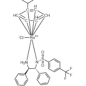 Ruthenium, [N-[(1R,2R)-2-(amino-κN)-1,2-diphenylethyl]-4-(trifluoromethyl)benzenesulfonamidato-κN]chloro[(1,2,3,4,5,6-η)-1-methyl-4-(1-methylethyl)benzene]-|CS-1357090
