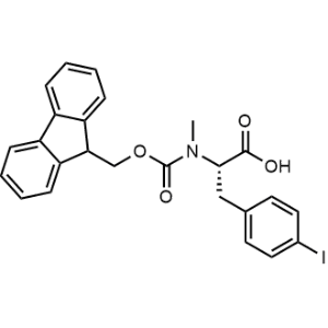 (S)-2-((((9H-Fluoren-9-yl)methoxy)carbonyl)(methyl)amino)-3-(4-iodophenyl)propanoic acid|CS-1357139