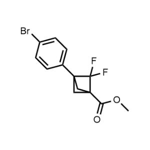 Methyl 3-(4-bromophenyl)-2,2-difluorobicyclo[1.1.1]pentane-1-carboxylate|CS-1357197