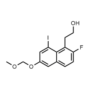 2-(2-Fluoro-8-iodo-6-(methoxymethoxy)naphthalen-1-yl)ethan-1-ol|CS-1357206
