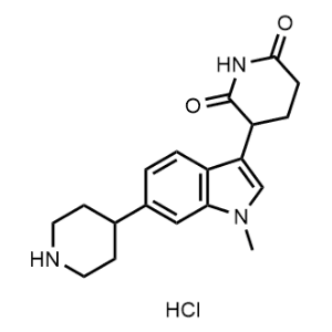 3-(1-Methyl-6-(piperidin-4-yl)-1H-indol-3-yl)piperidine-2,6-dione hydrochloride|CS-1357232